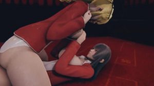 [3D] Kakegurui Futa Yumeko Fucks Saotome Meari