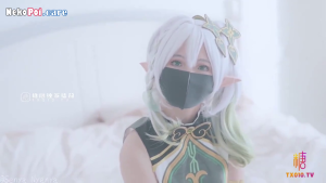 [CN Cosplay UNCENSORED] Senya Nyanya Cosplay Nahida Genshin Impact