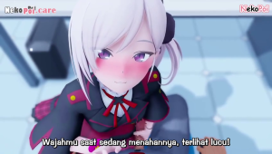 [3D Sub Indonesia] Kufufu♪ If You Cum Within Two Minutes, You Lose, Sensei?