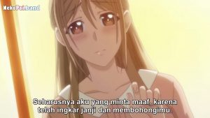 Omiai Aite wa Oshiego, Tsuyokina, Mondaiji Episode 11 Subtitle Indonesia