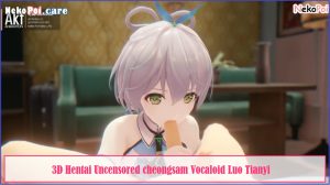 [3D] Uncensored cheongsam Vocaloid Luo Tianyi