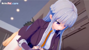 [3D] Danganronpa Kyoko kirigiri Collect Sperm Samples Fuck