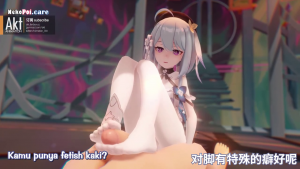 [UNCENSORED] Griseo Honkai Impact Foot Fetish by Akt Subtitle Indonesia